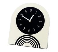 Milageto Orologio da parete nordico, decorazione per la casa, moda, facile da leggere, arte, orologio da parete decorativo minimalista, ornamento per studio, Non Oscillante 30 Cm X 25.5 Cm