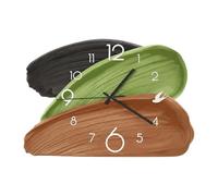 Milageto Orologio da scrivania decorativo, semplice, silenzioso, moderno, piccolo, dal design retrò, ideale per camera da letto, comodino, cucina e caminetto, Style a