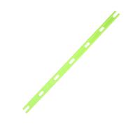 Milageto Palo per l'agilità calcistica per Bambini, Accessori multifunzionali, Robusto, Pratico marcatore di agilità, Barra Piatta da 80 cm, Verde