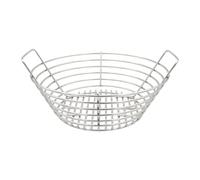 Milageto per il Fuoco a Carbone, Porta Carbone, Accessorio per affumicatori, Contenitore per Cenere in Acciaio Inossidabile Resistente alle Alte