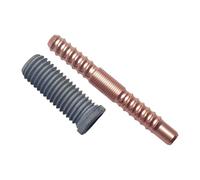 Milageto Perno per Stecca da Biliardo Accessori per Stecche da Biliardo Raccordi per Alberi 3/8 * 8 Collegamento per Stecche da Giunto a bloccaggio rapido, Oro