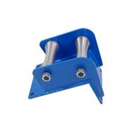 Milageto Pesante per Cavi Guida Rullo Ruota Tenditore con Cornice Spessa E Staffa Bullonata Direzione Affidabile per Complessi, 160 60mm, Due Ruote, Bocca Di Pozzo