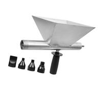 Milageto Pompa elettrica per malta, utensile per stuccatura di malta cementizia con ugelli, spruzzatore di cemento portatile ed ergonomico per piastrelle da, Scocca in Metallo