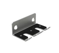 Milageto Porta Bilanciere Salvaspazio Rastrelliera da Parete Robusto Supporto per Appassionati di Fitness, Gancio Doppio In Acciaio Inossidabile 304