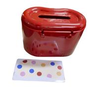 Milageto Porta fazzoletti di carta, scatola decorativa, forma carina, porta tovaglioli, per piano di lavoro, bagno, ufficio, scrivania, comodino, soggiorno