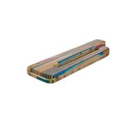 Milageto Porta Skateboard da Muro Robusto | Struttura in Legno Multistrato, Supporto da Parete per Skateboard, Moderno, Ingresso, Collezionisti