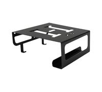 Milageto Portabiciclette, portabici per Interni, Universale, Multifunzionale, Stabile, Robusto, in Acciaio al Carbonio, espositore Organizer, Nero