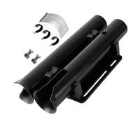 Milageto Portacanne da Pesca per Bici, Accessori, Contiene 2 Canne, Leggero E di, 2 Tubi