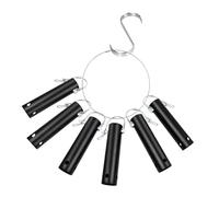 Milageto Portachiavi portautensili e Organizer per Piscina, con Anello, per riporre Attrezzature per la Pulizia della Piscina, per Skimmer e spazzole, 6 Pezzi