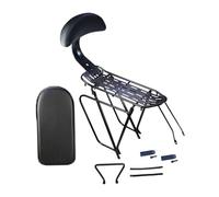 Milageto Portapacchi Posteriore per Bici in Lega di Alluminio, Accessori Resistenti, Supporto Robusto per Sedile Posteriore, sostituisce Direttamente Il, Style D