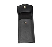 Milageto Portapenne/organizer Da Tasca sul Petto in Pelle PU con Fissaggio Sicuro, Grande Capacità, Pratico Ed Elegante, con Custodia Protettiva in Pelle PU, Nero