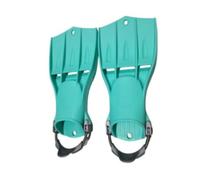 Milageto Propulsori da Immersione da Sub con Cinghia a Molla Uso Versatile Propulsori Immersione Regolabili Gomma Resistente Attrezzatura , Verde Acqua , S 35-38