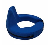 Milageto Protezione Collo Bambini Supporto Cervicale Collare Ergonomico Chiusura Regolabile Materiale Schiuma Adatto Allenamento Sportivo Giochi Motori Protezione Personale , Blu , Adulto 14CM