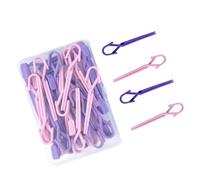 Milageto Protezione per smalto per dita, curva a C facile per la pittura, protezione portatile per unghie in acrilico, accessori artistici per costruttori, Rosa Viola