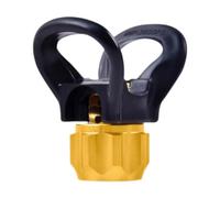 Milageto Protezione per ugello per spruzzatore airless, ricambio, accessori, a prova di perdite, montaggio universale, sede ugello a tenuta manuale, facile, Oro