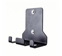 Milageto Rastrelliera Porta Bilancieri Grigio Scuro Opaco Porta Bilanciere Robusto Supporto per Appassionati di Fitness, Palestra, Gancio A Tre Denti Per Bilanciere Doppio
