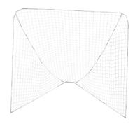 Milageto Rete per in Nylon, Portatile, a Trama, Facile da Montare, Accessorio per Allenamento, in Poliestere, 6x6 Piedi, Rete Sportiva, Bianco 5mm