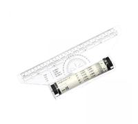 Milageto Righello a Rullo 4x, Goniometro, di Misurazione Imperiale E Metrico, Righello a Rullo Versatile per Disegno, Misurazione, Matematica E Archite, 2 pezzi