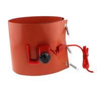 Milageto Riscaldatore per secchi a tamburo, scalda secchio, con temperatura regolabile, cuscinetto riscaldante per barili per cera di paraffina, Manopola