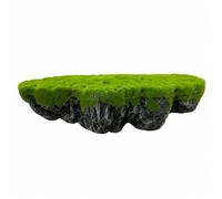 Milageto Roccia Artificiale con Muschio Resistente agli Agenti Atmosferici, Pietra Finta Decorativa, Decorazione, per Cortile, Mini Paesaggi, 50cm, Stile B