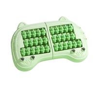 Milageto Rullo per Massaggio, Rullo per Fascia, per, Ruota per Massaggio Manuale dei Muscoli dei Tessuti Profondi, Supporto, Verde