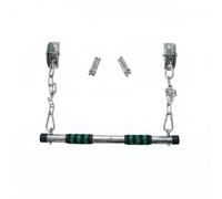 Milageto Sbarra Trazioni a Muro Uso Interno Pull Up Bar Multifunzione Alta Portata Barra Ginnica con Catene per Casa, Palestra Domestica, Allenamento, Barra Per Trazioni Con Catena Da 1 Metro