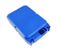 Milageto Scatola Porta-batterie, Supporto Professionale Fai da Te per batterie 18650 con Maniglia, Custodia Esterna per spruzzatore da Giardino, Bicicletta, Blu