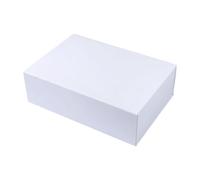 Milageto Scatola regalo per compleanno, confezione regalo pieghevole, chiusura per conservare i regali, scatola per di matrimonio, festa, Piccolo, M