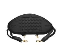 Milageto Schienale per Kayak, Supporto per Schienale per Canoa, compatibilità con Cinghia Regolabile, Cuscinetto di appoggio Nero per Kayak Sit on Top,