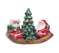 Milageto Scultura di statuina di, Decorazione da Tavolo Natalizia, centrotavola per, Soggiorno, Ufficio, Festa di Natale, Alce