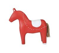 Milageto Scultura Ornamentale a Forma di Cavallo, Comodino, Centrotavola per, Ufficio, Statuetta di Cavallo in Legno Intagliato, Artigianato Nordico Mu, grande