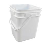 Milageto Secchio per con sportello e Coperchio, Portatile, Pratico, Versatile, Facile da Usare, Professionale, per Forniture e stoccaggio, 8l