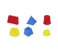Milageto Set di Sabbia da Spiaggia, Giocattoli da Spiaggia, sabbiera, Set da Gioco, Kit di Attrezzi per Sabbia Divertenti, Modello di Castello piramidale per