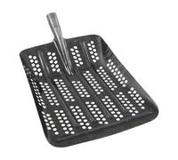 Milageto Setaccio per Terreno Che perde, setaccio per setacciatura, Impugnatura Comoda, Facile da Usare, Portatile, Leggero, Professionale per da Giardinaggio, Foro Rotondo Grande