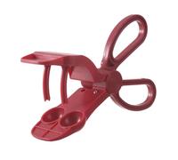 Milageto Snocciolatore per ciliegie, tipo pressa per fare marmellate, portatile, per risparmiare tempo e spazio, strumento per la rimozione del torsolo, Rosso