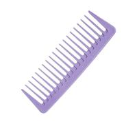 Milageto Spazzola per capelli districante Pettine di paglia di grano Rimuovi nodi e grovigli Pettine da barbiere professionale Pettine districante per capelli, Viola