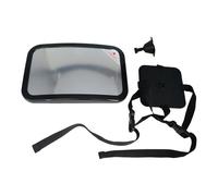 Milageto Specchietto retrovisore per auto per bambini, ampia chiara, accessori per auto, facile da installare, stabile, regolabile, flessibile,