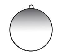 Milageto Specchio per Il Trucco, Specchio da Barbiere, Rotondo, Portatile e Leggero, per Taglio di Capelli, Attrezzatura da Salone per Parrucchiere e Barbiere.