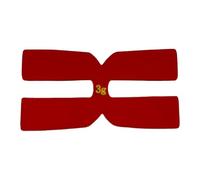 Milageto Striscia stabilizzatrice a Forma di H per bilanciamento della Racchetta da Tennis, da Applicare alla Racchetta/Sport Portatile, Nastro di, Rosso