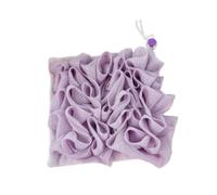 Milageto Strofondo per il corpo della spugna da bagno, strumento di pulizia della pelle, spugna a sfera da bagno a sfera per bambini, massaggio per la pulizia, Viola