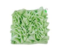 Milageto Strofondo per il corpo della spugna da bagno, strumento di pulizia della pelle, spugna a sfera da bagno a sfera per bambini, massaggio per la pulizia, Verde