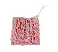 Milageto Strofondo per il corpo della spugna da bagno, strumento di pulizia della pelle, spugna a sfera da bagno a sfera per bambini, massaggio per la pulizia, Rosa