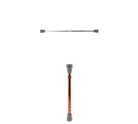 Milageto Strumento Di Asta Telescopica Per Puntello Per Supporto Cofano Auto 2 Pezzi