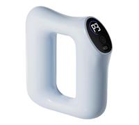 Milageto Strumento di massaggio multifunzionale Anello per massaggio corporeo USB Libera le tue mani Tessuto profondo Anello per tutto il corpo Fascia per, Blu