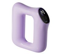 Milageto Strumento di massaggio multifunzionale Anello per massaggio corporeo USB Libera le tue mani Tessuto profondo Anello per tutto il corpo Fascia per, Viola