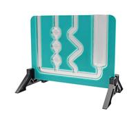 Milageto Strumento di Pressione del Liquido Modello didattico Robusto assemblaggio Fai da Te Vasi comunicanti Strumento educativo per Studenti Casa Scuola