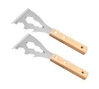 Milageto Strumento di pulizia Coltello metallico portatile portatili multifunzionale coltello da spackle per coltello per stuzzichino per sfondo di rimozione, 2pcss