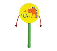 Milageto Strumento per Neonati con Funzione Musicale e Shaker, Dinosauro