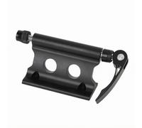 Milageto Supporto Forcella Bici Morsetto Rapido Adattatore Montaggio Staffa Fissaggio Leva a Sgancio Rapido in Lega di Alluminio Corpo Lavorato con Leva, Nero