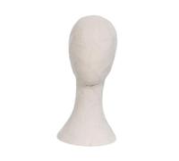 Milageto Supporto per Cappelli con Manichino per Parrucche, Espositore per Uso Commerciale E Domestico, Libro Bianco